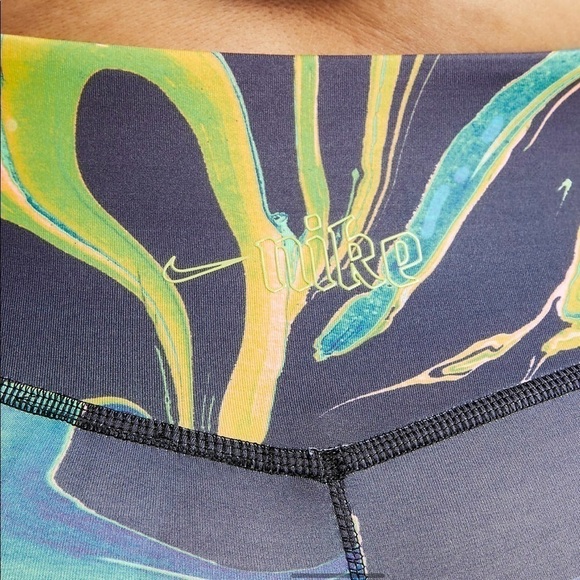 Nike One Luxe 7/8 Leggings 2X - Picture 3 of 11